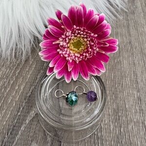 💖ORIGAMI OWL Two Crystal Element Charms